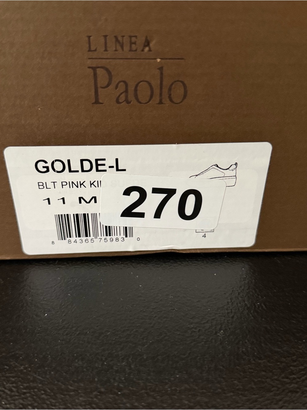 Paolo Blush Pink Slip-On Platform Sneakers - Picture 4 of 4